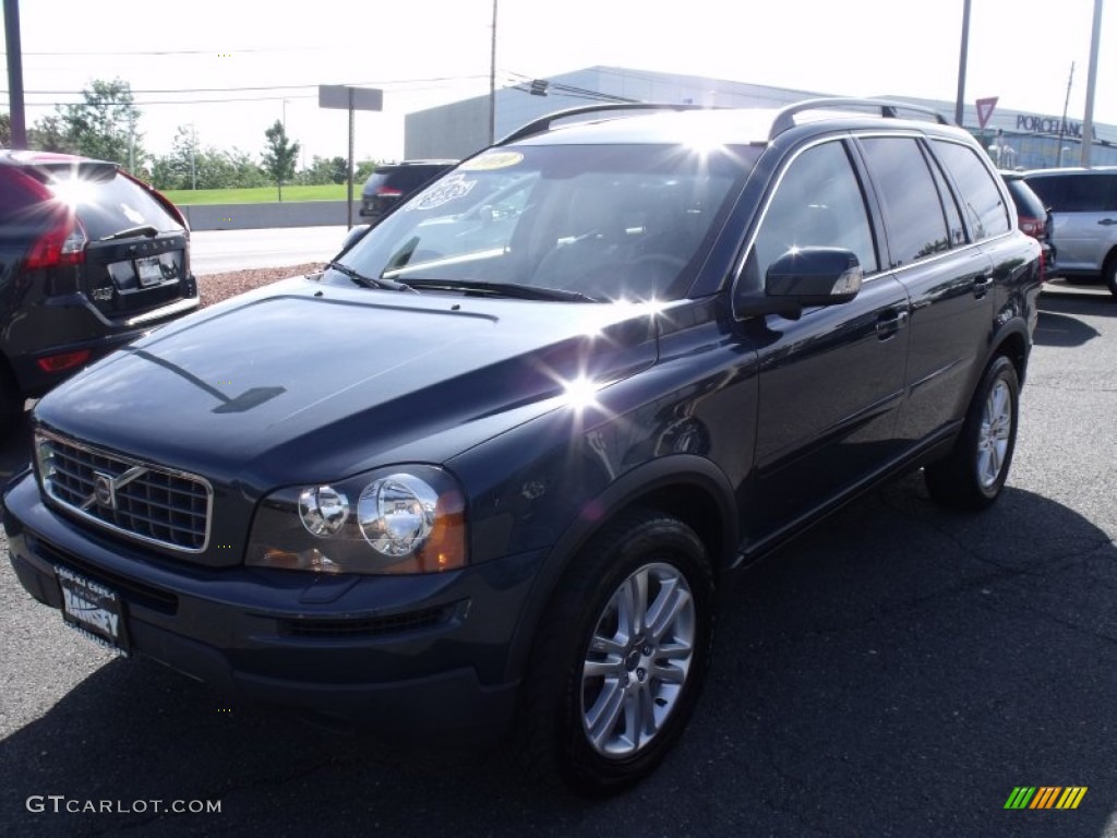 2009 XC90 3.2 AWD - Shadow Blue Metallic / Sandstone photo #8