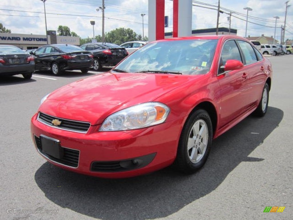 2010 Impala LT - Victory Red / Ebony photo #3