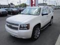 2008 Summit White Chevrolet Tahoe LTZ 4x4  photo #3