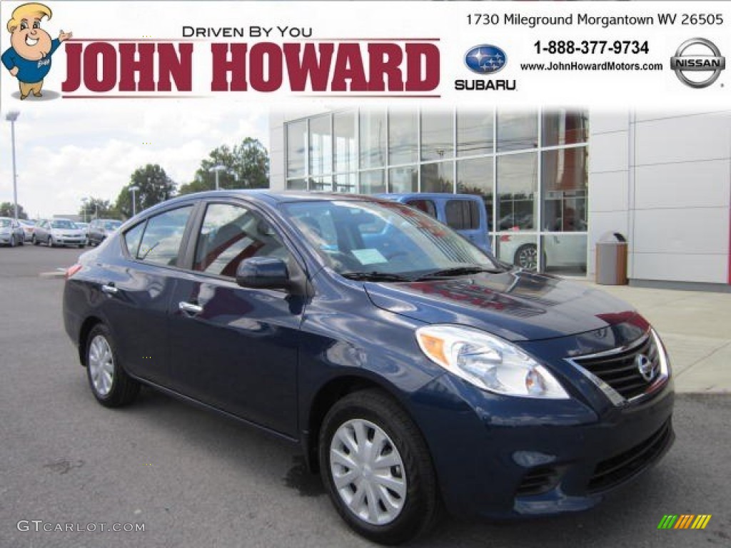 Blue Onyx Metallic Nissan Versa