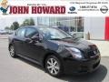 2012 Super Black Nissan Sentra 2.0 SR  photo #1