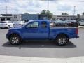 2012 Metallic Blue Nissan Frontier Pro-4X King Cab 4x4  photo #4