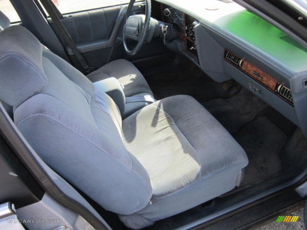 Blue Interior 1995 Buick Century Special Sedan Photo #69089219