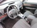 Off Black Leather Prime Interior Photo for 2013 Subaru Legacy #69089939