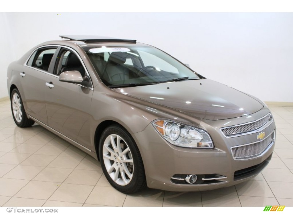 2012 Malibu LTZ - Mocha Steel Metallic / Ebony photo #1