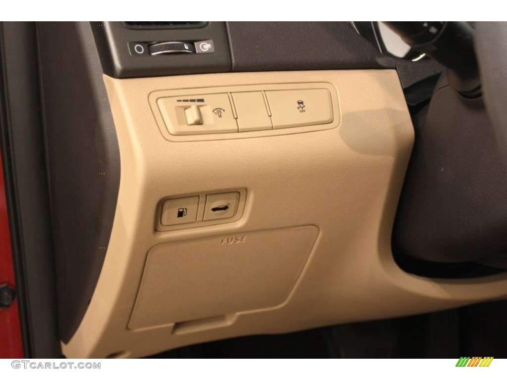 2011 Sonata GLS - Venetian Red / Camel photo #7