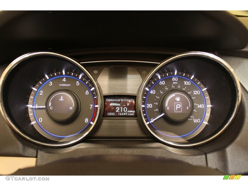 2011 Sonata GLS - Venetian Red / Camel photo #11
