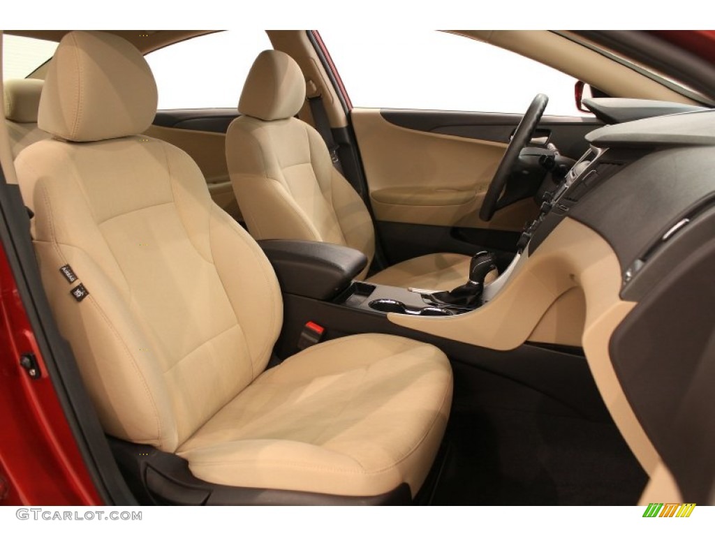2011 Sonata GLS - Venetian Red / Camel photo #15