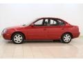 2004 Crimson Dark Red Hyundai Elantra GLS Sedan  photo #4