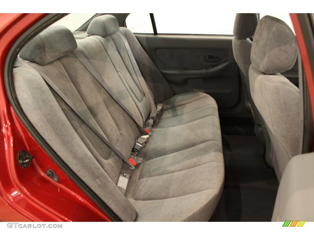 2004 Elantra GLS Sedan - Crimson Dark Red / Dark Gray photo #12