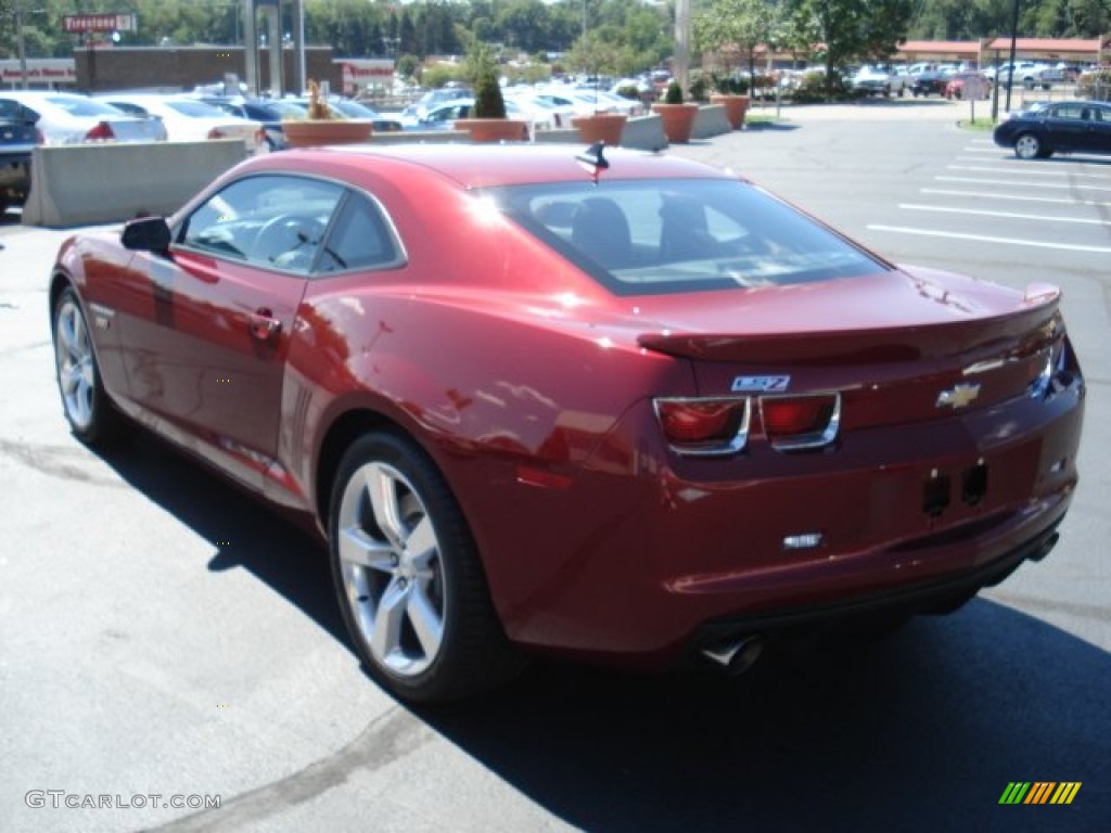 2011 Camaro SS/RS Coupe - Red Jewel Metallic / Black photo #5