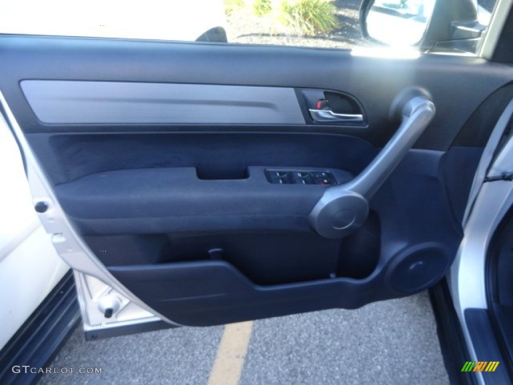 2009 CR-V LX 4WD - Alabaster Silver Metallic / Black photo #5