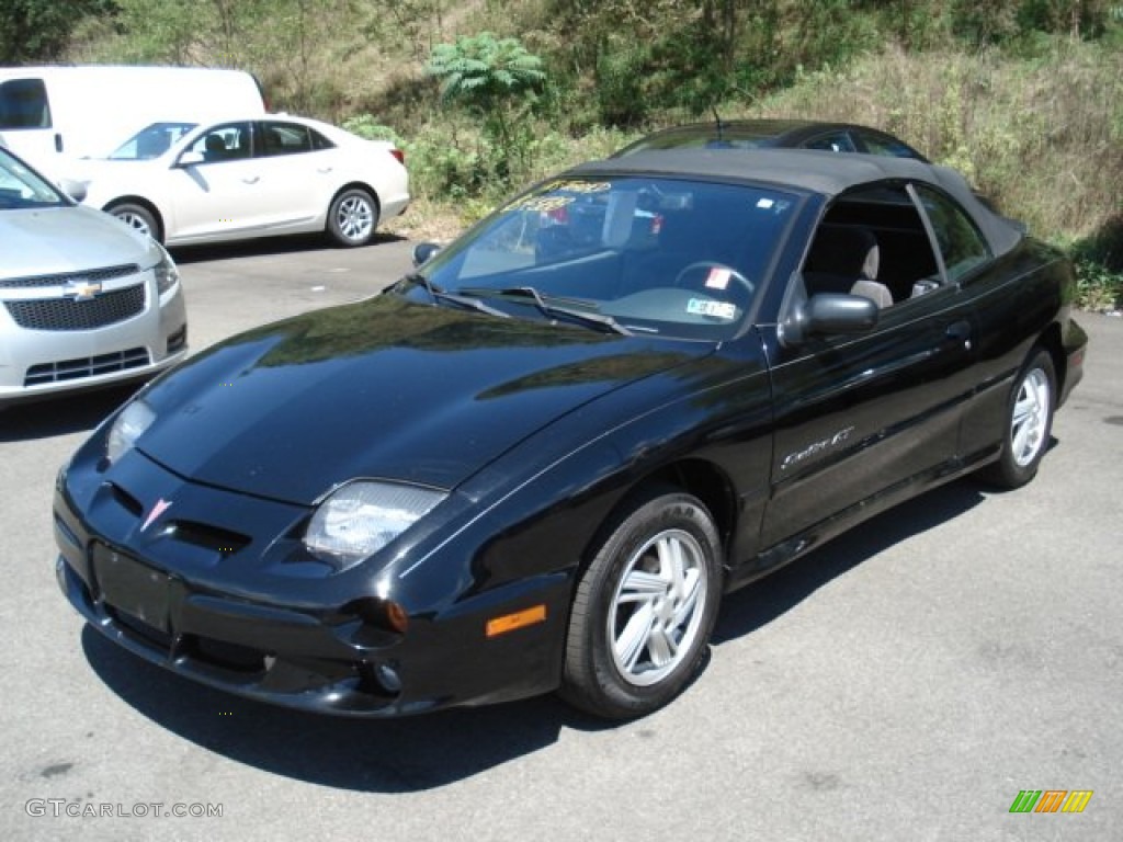 2000 Sunfire GT Convertible - Black / Graphite photo #1
