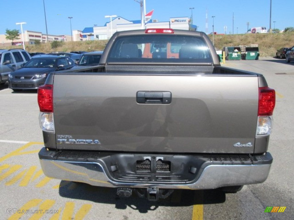 2011 Tundra Double Cab 4x4 - Pyrite Mica / Black photo #5