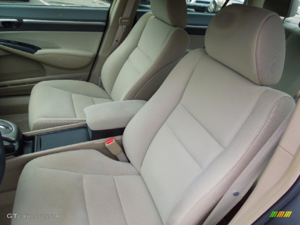 Beige Interior 2010 Honda Civic Hybrid Sedan Photo #69095334