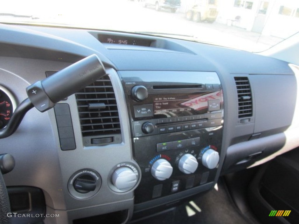 2011 Tundra Double Cab 4x4 - Pyrite Mica / Black photo #14