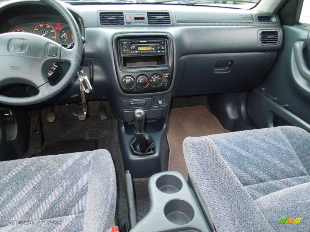 2001 CR-V EX 4WD - Taffeta White / Dark Gray photo #17