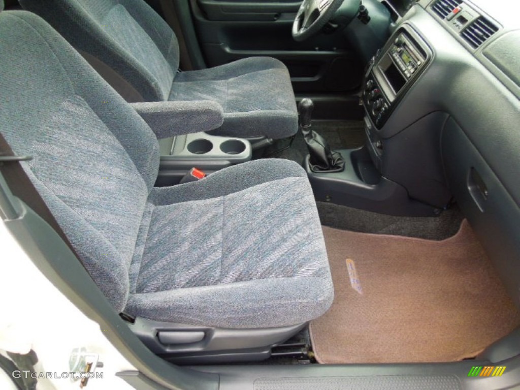 2001 CR-V EX 4WD - Taffeta White / Dark Gray photo #20