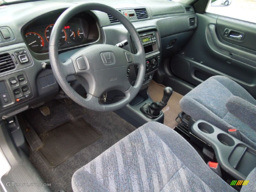 2001 CR-V EX 4WD - Taffeta White / Dark Gray photo #25