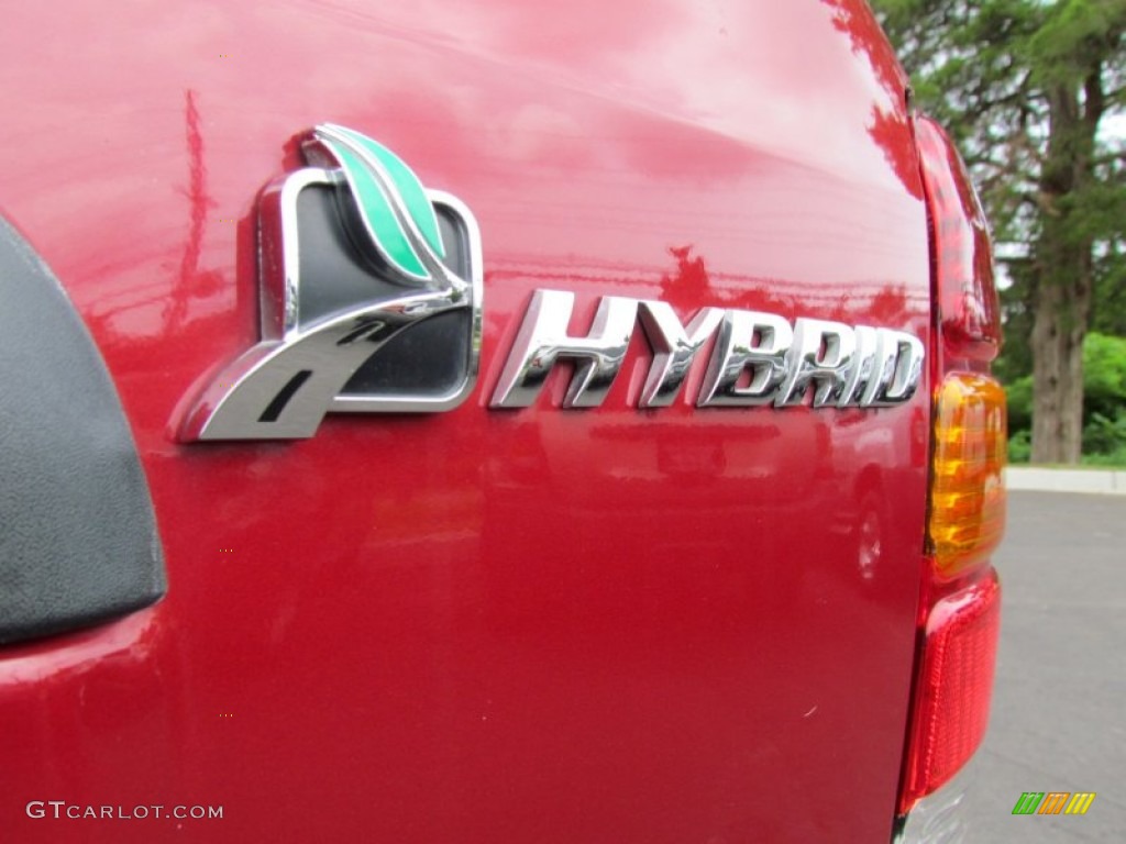 2005 Escape Hybrid 4WD - Redfire Metallic / Medium/Dark Flint Grey photo #10