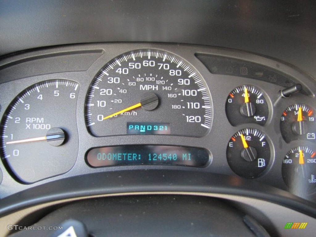 2004 Chevrolet Silverado 1500 LS Extended Cab 4x4 Gauges Photo #69096432