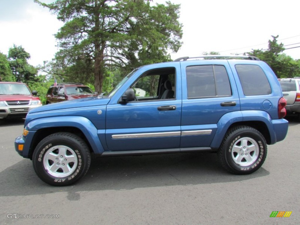 Atlantic Blue Pearl 2006 Jeep Liberty CRD Limited 4x4 Exterior Photo #69097103