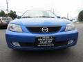 2003 Laser Blue Mica Mazda Protege DX  photo #2