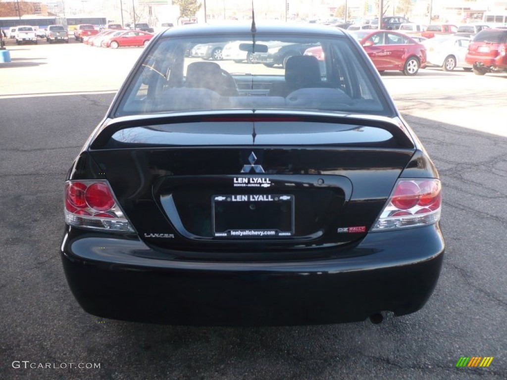 2006 Lancer OZ Rally - Black / Black photo #5