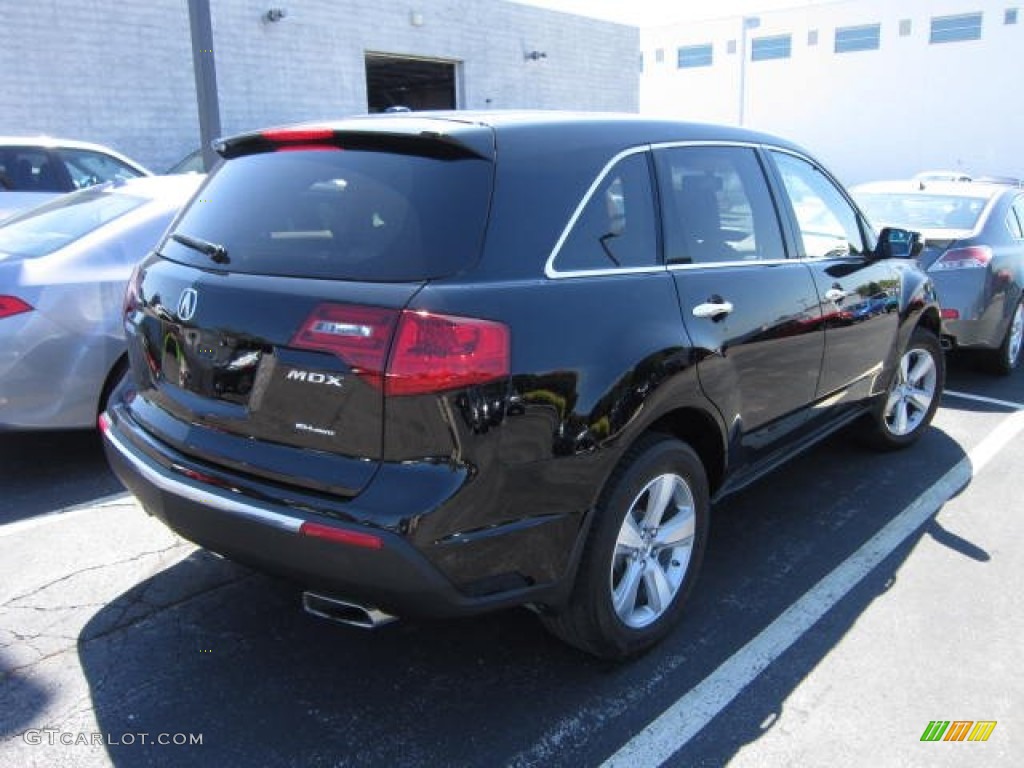 2011 MDX  - Crystal Black Pearl / Taupe photo #2