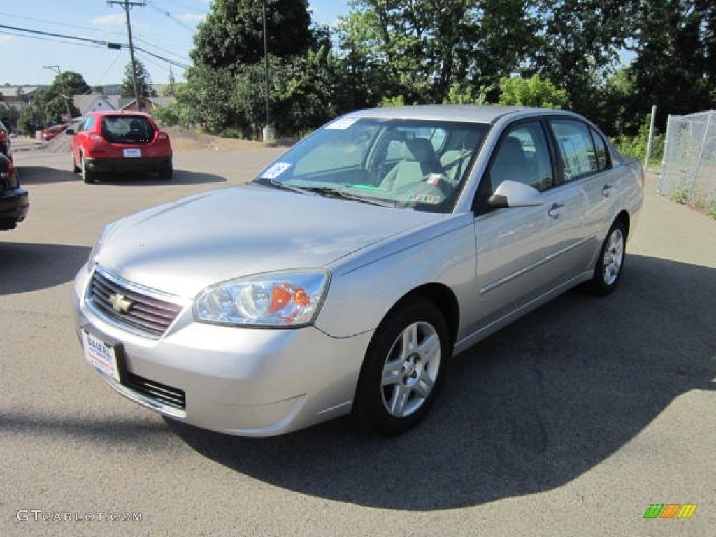 2006 Malibu LT Sedan - Silverstone Metallic / Titanium Gray photo #3
