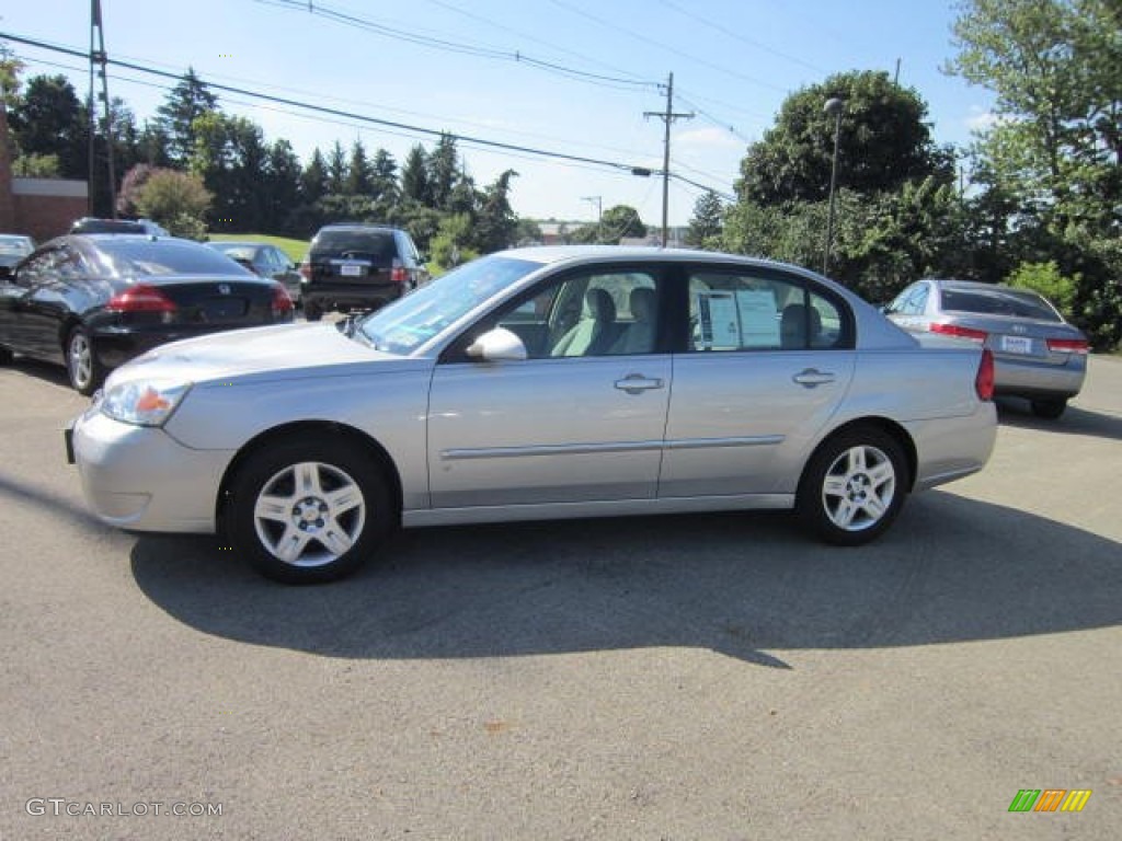 2006 Malibu LT Sedan - Silverstone Metallic / Titanium Gray photo #4