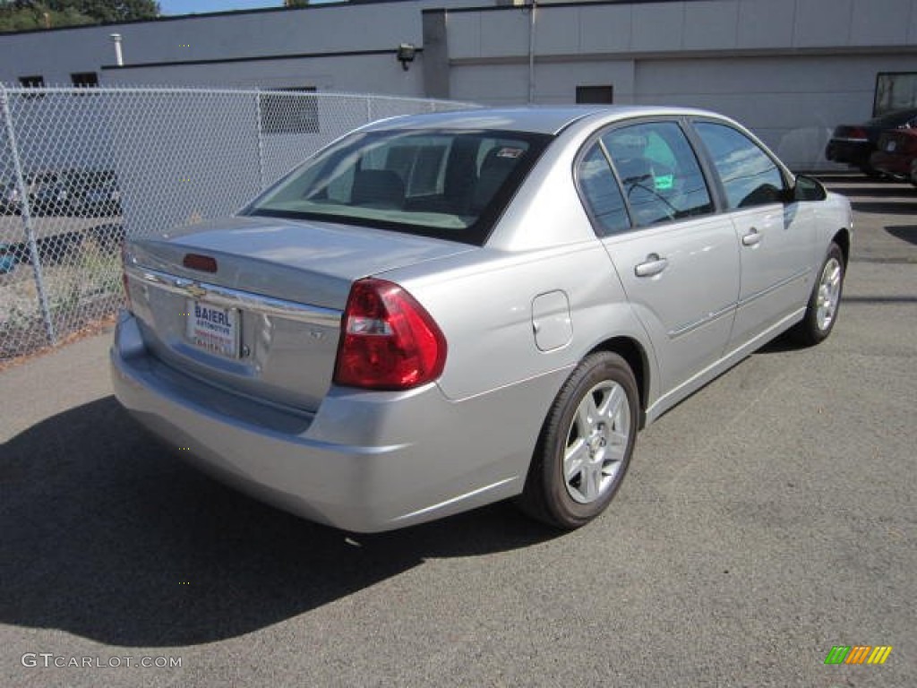2006 Malibu LT Sedan - Silverstone Metallic / Titanium Gray photo #7