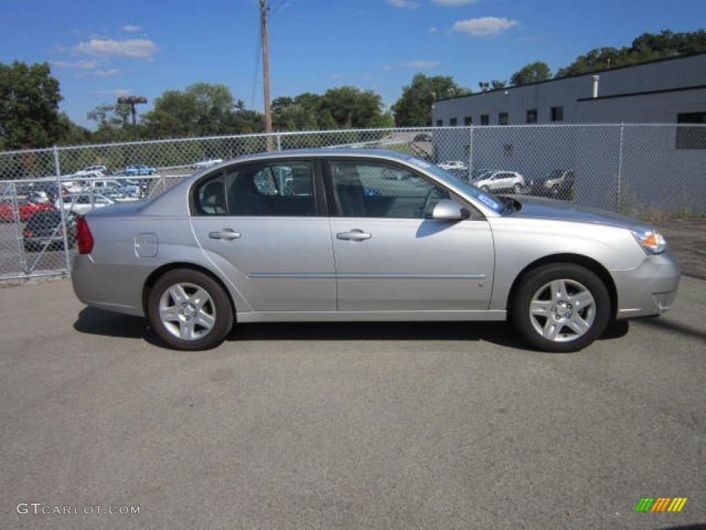 2006 Malibu LT Sedan - Silverstone Metallic / Titanium Gray photo #8