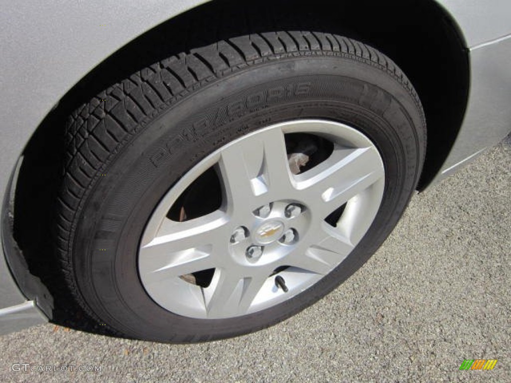 2006 Malibu LT Sedan - Silverstone Metallic / Titanium Gray photo #9