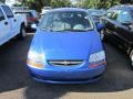 2005 Bright Blue Metallic Chevrolet Aveo LS Sedan  photo #2