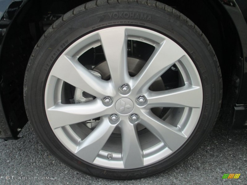 2012 Mitsubishi Lancer RALLIART AWD Wheel Photo #69099332