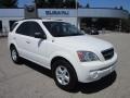 Clear White 2006 Kia Sorento LX 4x4