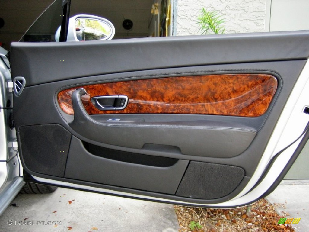 2004 Bentley Continental GT Standard Continental GT Model Beluga Door Panel Photo #69100430