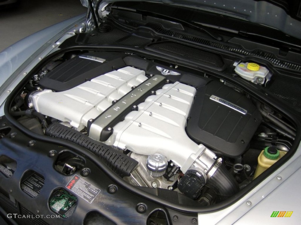 2004 Bentley Continental GT Standard Continental GT Model 6.0L Twin-Turbocharged DOHC 48V VVT W12 Engine Photo #69100457