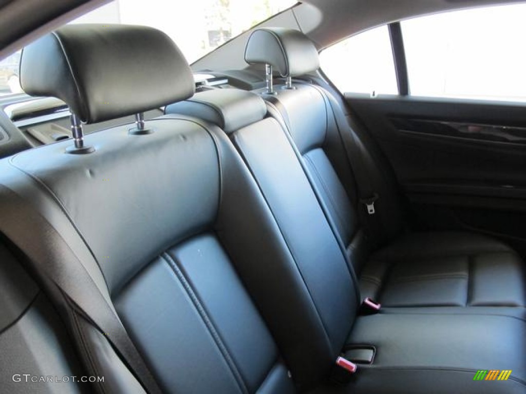 2009 7 Series 750Li Sedan - Space Grey Metallic / Black Nappa Leather photo #6