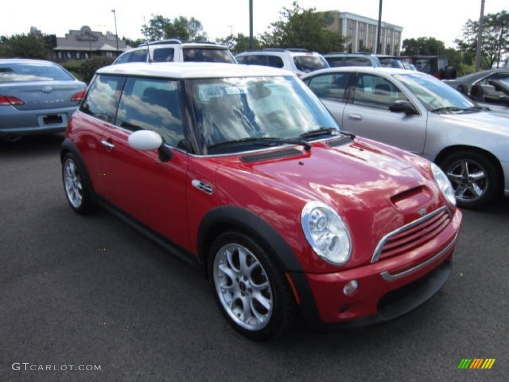 2006 Cooper S Hardtop - Chili Red / Panther Black photo #1