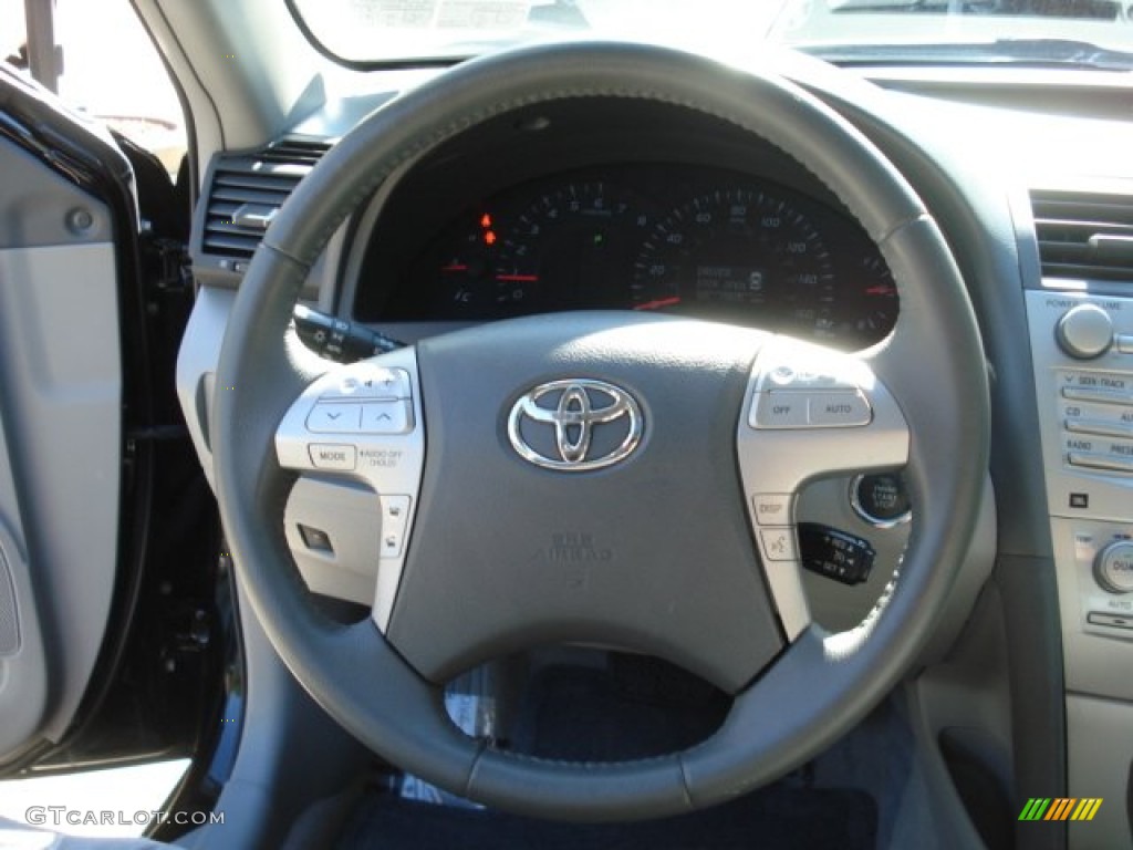 2010 Camry XLE V6 - Black / Ash Gray photo #18
