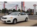 Clear White 2009 Kia Optima LX