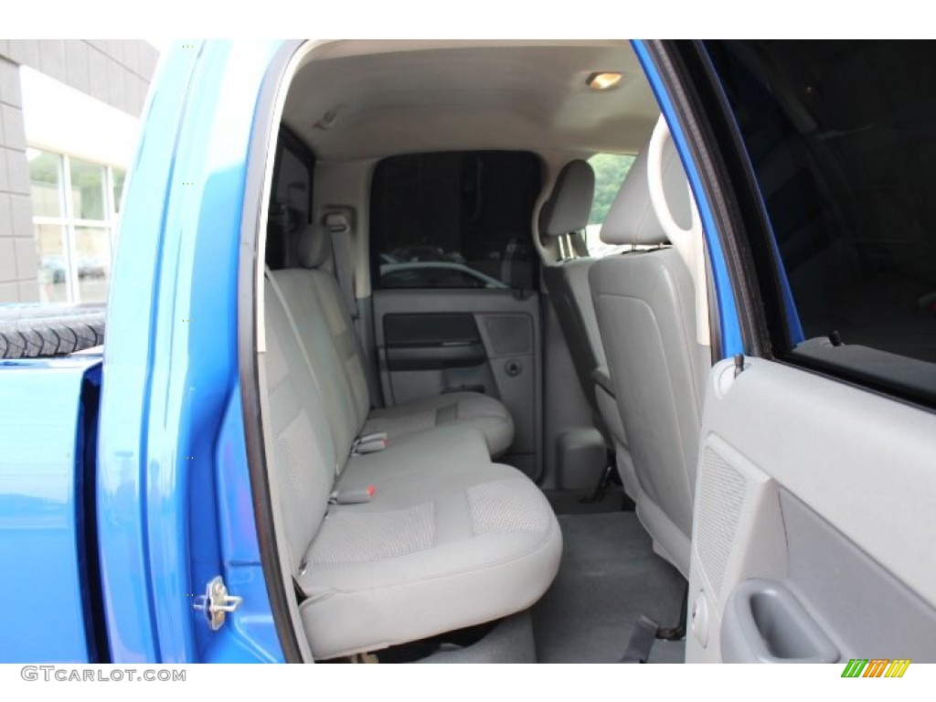 2007 Ram 1500 Big Horn Edition Quad Cab 4x4 - Electric Blue Pearl / Medium Slate Gray photo #16