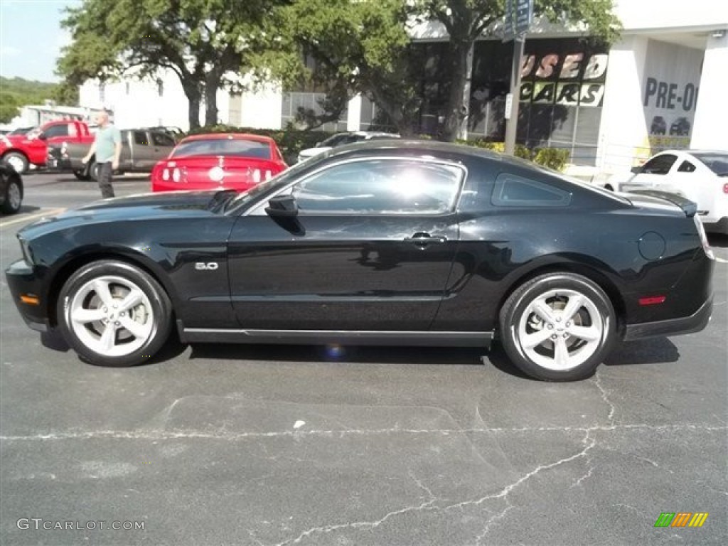 2011 Mustang GT Coupe - Ebony Black / Charcoal Black photo #6