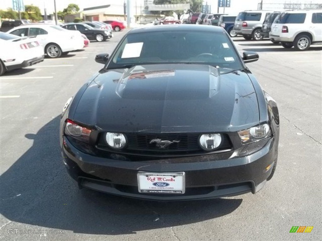 2011 Mustang GT Coupe - Ebony Black / Charcoal Black photo #8