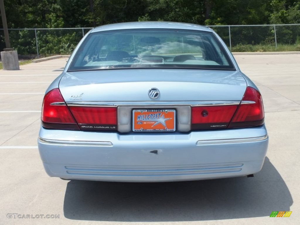 1999 Grand Marquis LS - Light Blue Metallic / Light Graphite photo #6