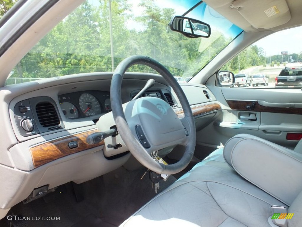 1999 Grand Marquis LS - Light Blue Metallic / Light Graphite photo #29