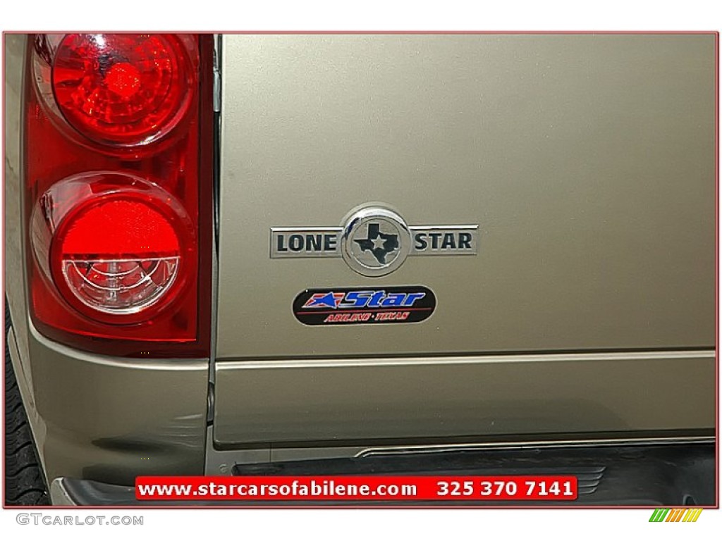 2008 Ram 1500 Lone Star Edition Quad Cab - Light Khaki Metallic / Khaki photo #4
