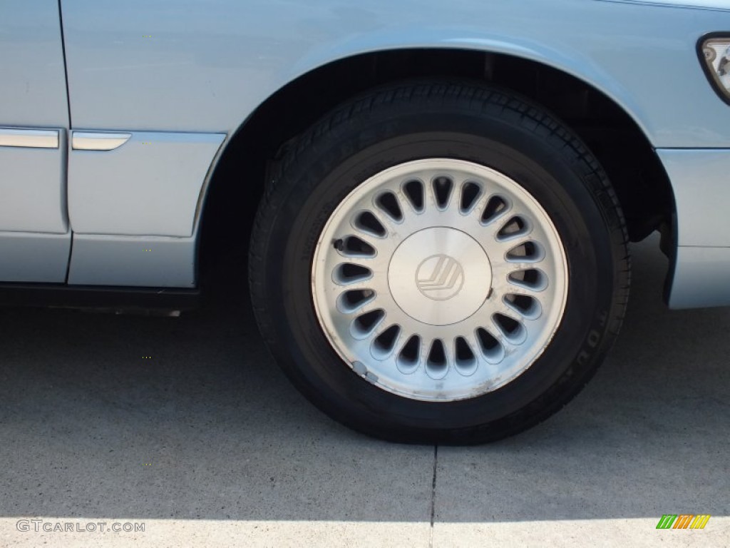 1999 Grand Marquis LS - Light Blue Metallic / Light Graphite photo #46